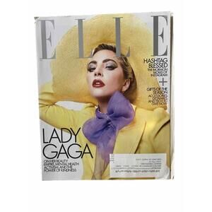 Lady Gaga On The Cover Of Elle Magazine December 2019 Issue "Power Of Kindness"